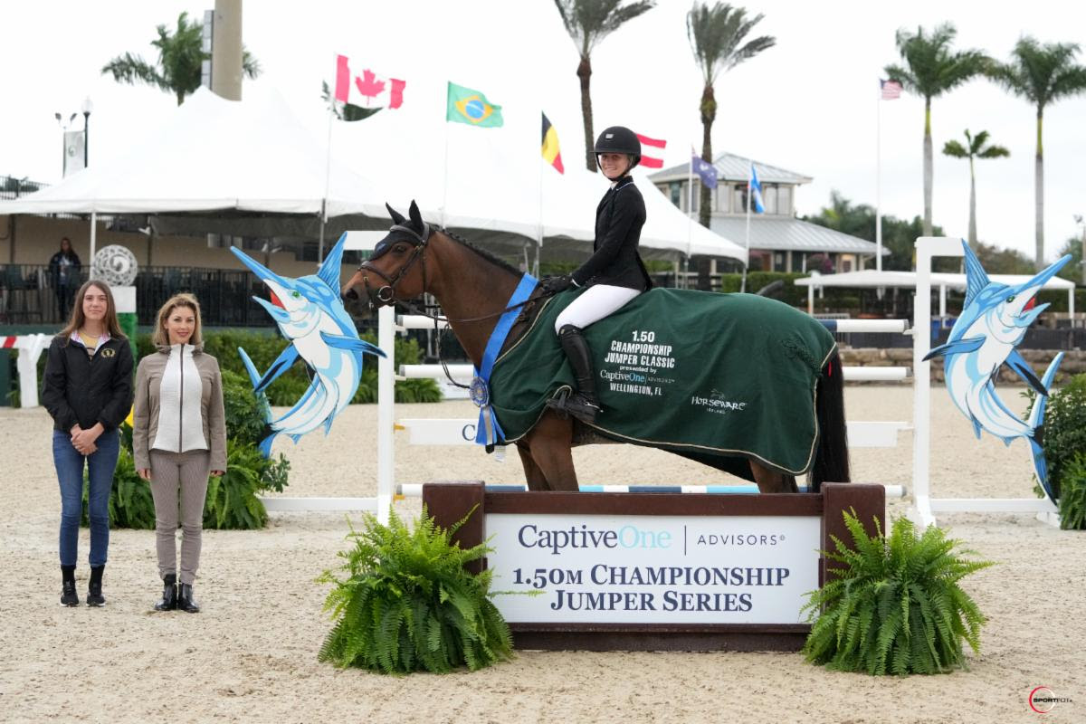 Grace Debney and Boheme de la Roque. © Sportfot