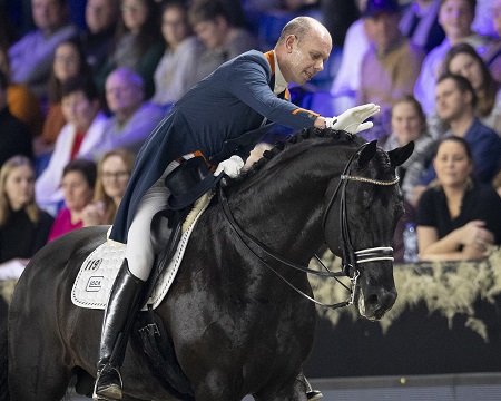 Hans Peter Minderhoud NED Glocks Dream Boy NOP Mechelen 2018 credits FEI Hippo Foto Dirk Caremans