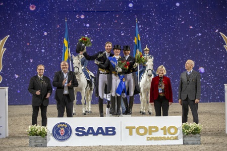 Saab Top 10 Final Sweden International Horse Show 2018 credits Roland Thunholm