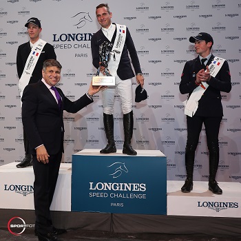 Third spot for De Luca at Longines Speed Challenge | HorseShowJumping