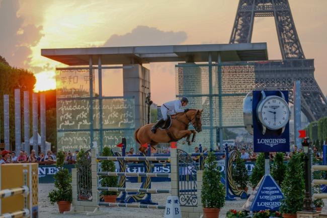 Eiffel Tower welcomes Longines Global Champions Tour