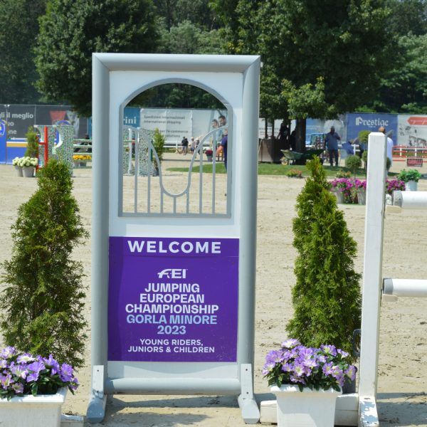 Ingresso campo FEI European Jumping Championship Children, Junior, Young Rider di Gorla Minore 2023