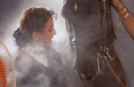 Chiara Zenati riding Swing Royal - Team competition. Paralympic Games - Photo Copyright © FEI-Liz Gregg