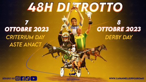 Capannelle derby e oaks di trotto