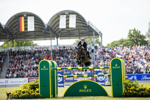 Marcus Ehning Rolex Grand Slam - Ashley Neuhof