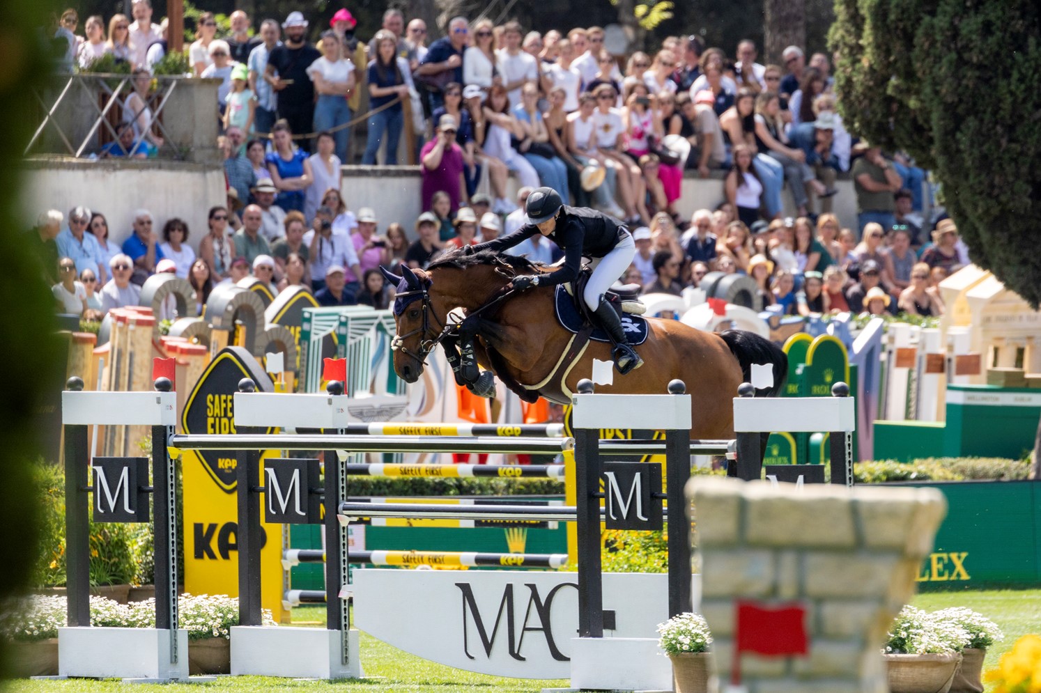 Stephex rider, Petronella Andersson  and Odina Van  Klapscheut finished their Rolex Grand prix with a third place