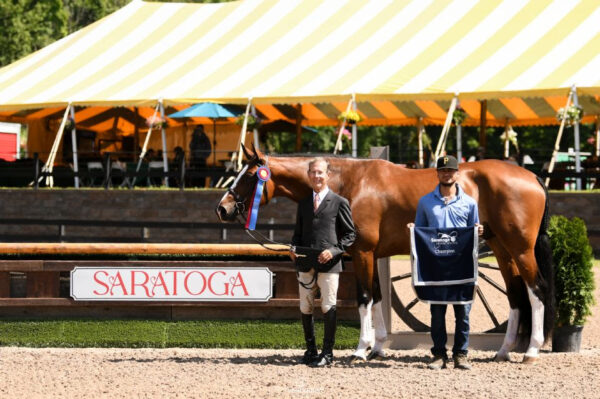 Saratoga horse show NY hunter