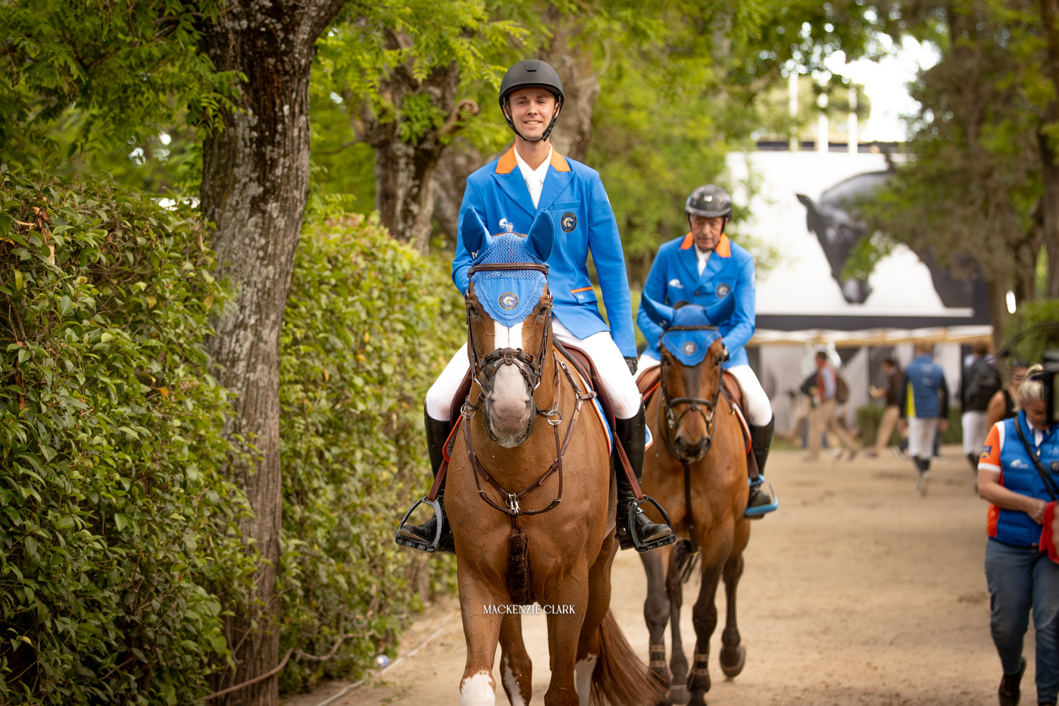 Gilles Thomas e Robert Whitacker al LGCT di Madrid 2024