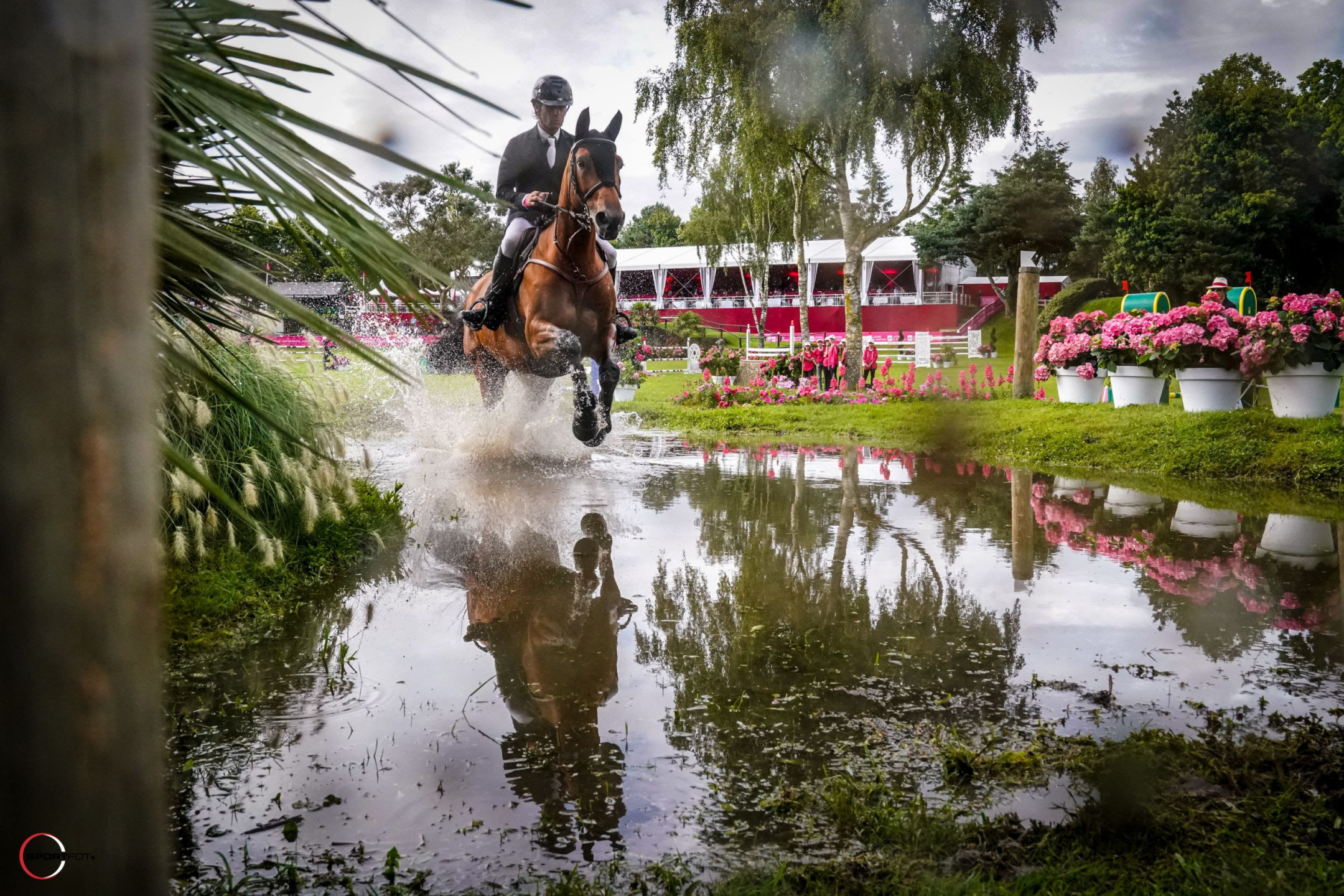 Felix JARRY su ELGAURA al Jumping International De Dinard 2024 nel Derby de Bretagne