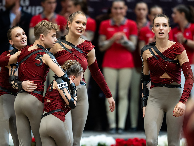 Team Germany Junior Squads during FEI Vaulting Championships in Bern Copyright © FEIMartin Dokoupil