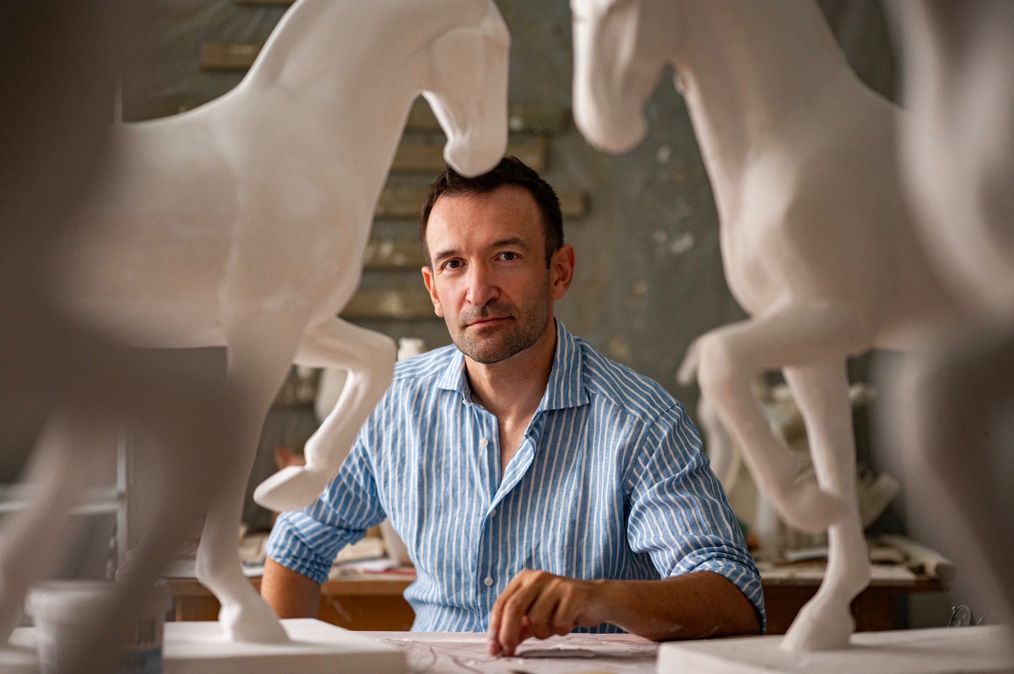 Sculptor Hrvoje Dumančić