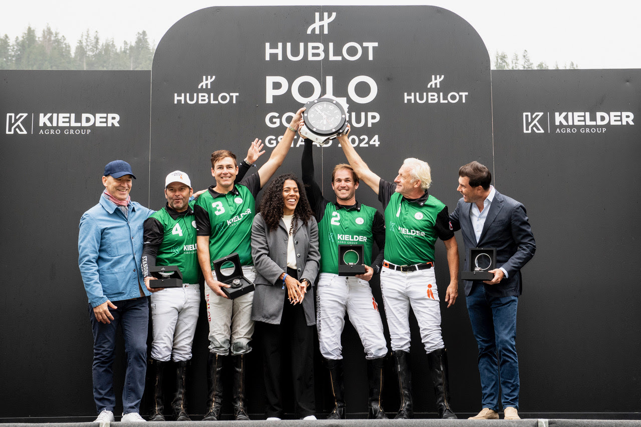 Kielder Agro Group winner of the Hublot Polo Gold Cup Gstaad 2024