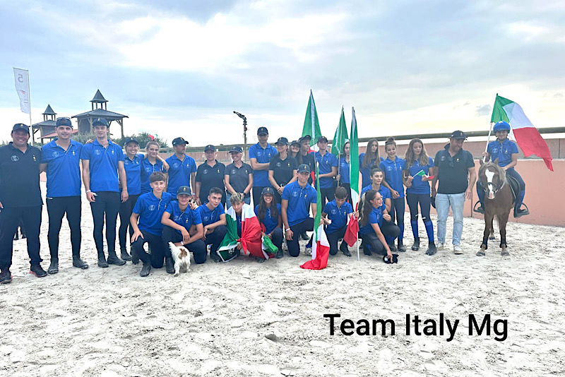 Mounted Games oro Under 12, Campionati Europei