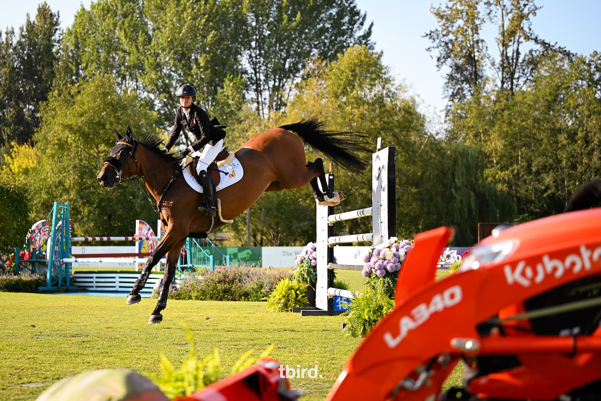 Tiffany Foster, Canada vittoria nel CSI3* 2024.