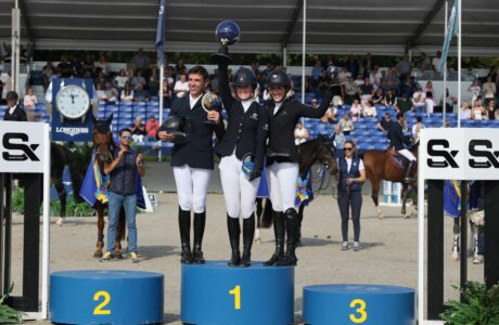 Podio dei Campionati del Mondo di Lanaken dei 5 anni vinto da Niam Mcevoy