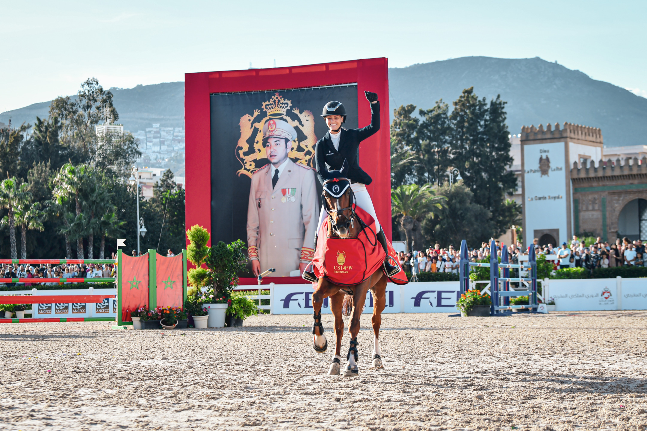 Ines Joly vince il CSI4*-W Grand Prix di Tetouan al Morocco Royal Tour 2024