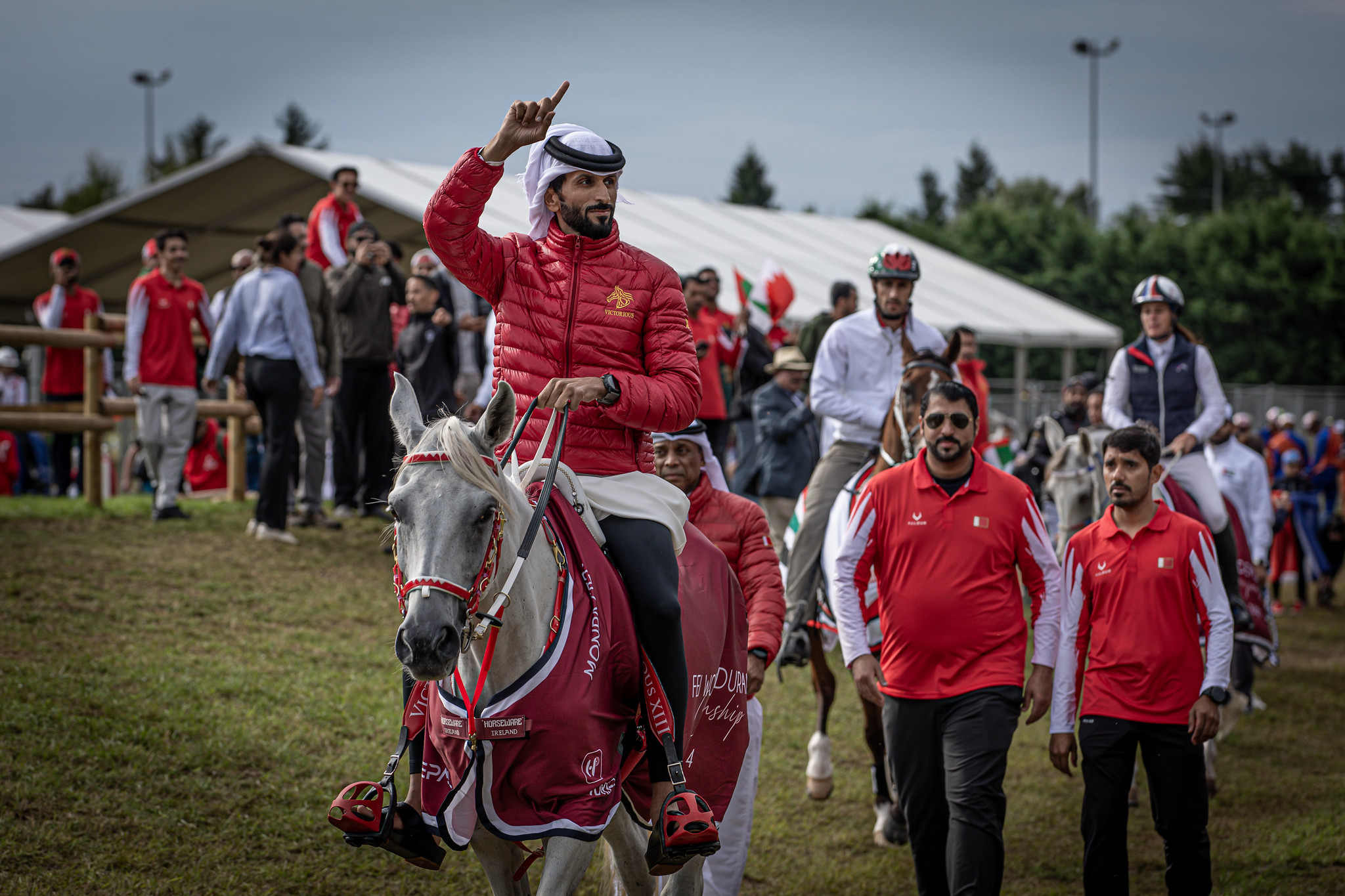 Nasser Bin Hamad ALKHALIFA BRN on EVEREST LA MAJORIE The Winner