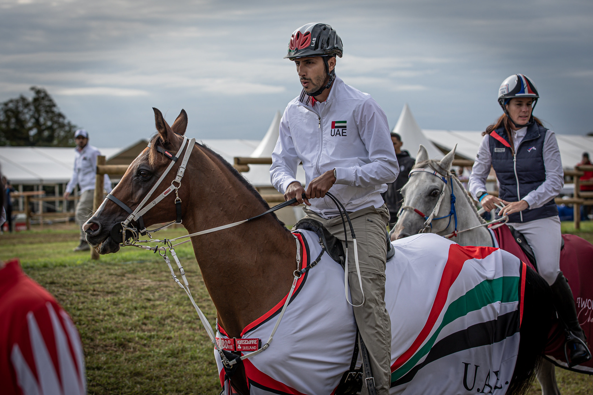 Saeed Ahmad Jaber Abdulla AL HARBI UAE on CASTLEBAR CADABRA The second place