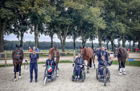 Team Italia Paradressage Parigi 2024