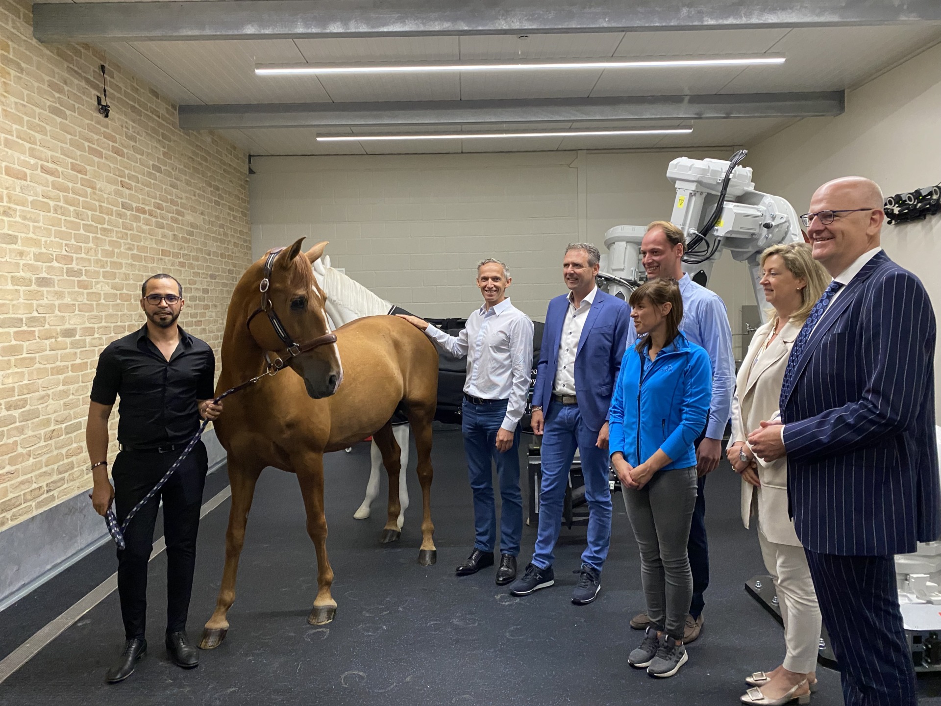 ROBOT CT Clinica veterinaria equina Equitom a Lummen