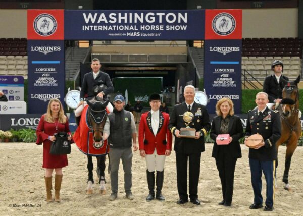 The winning presentation for Conor Swail and Count Me In. Photo © Shawn McMillen Photography.