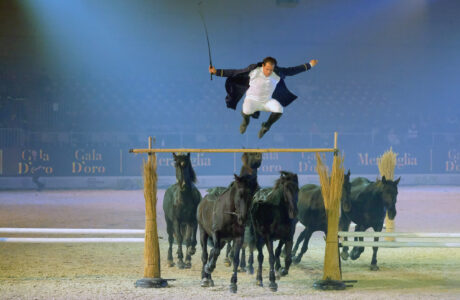 Fieracavalli show gala di Verona. 2024