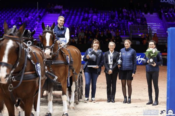 PSV vincitore FEI Driving World Cup di Lione