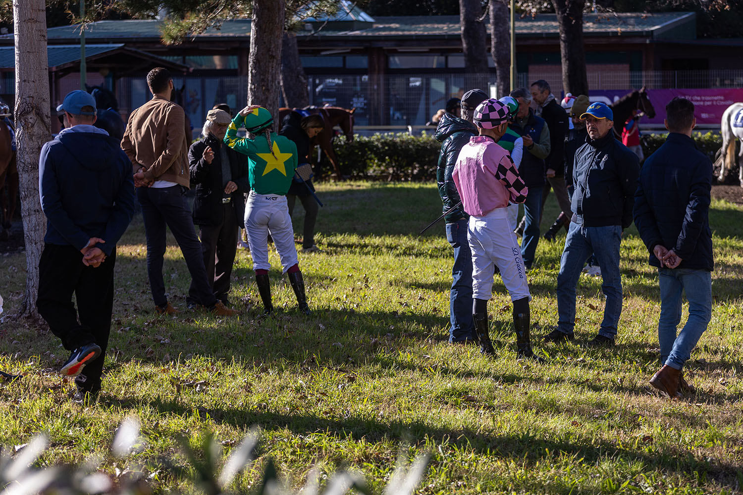 Fantini al tondino all'Ippodromo Federico Caprilli