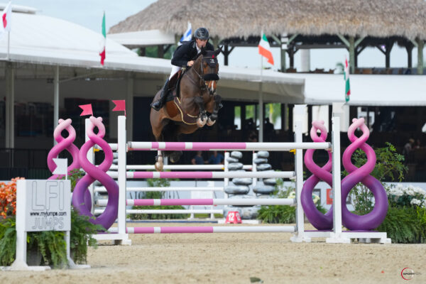 Simon McCarthy si aggiudica l'ArthramidVet CSI3* Grand Prix Qualifier all'Internazionale di Wellington