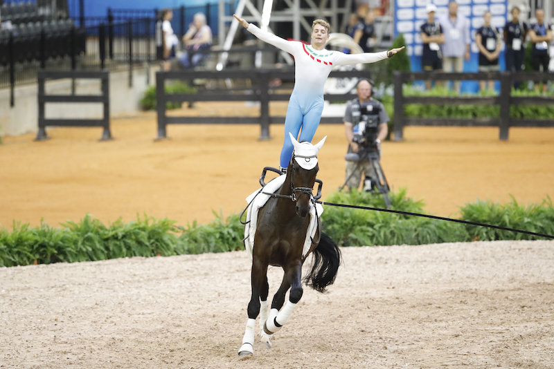 Foto FISE © CTXFISE Stefano Grasso Lorenzo Lupacchini e Rosenstolz 99 in azione