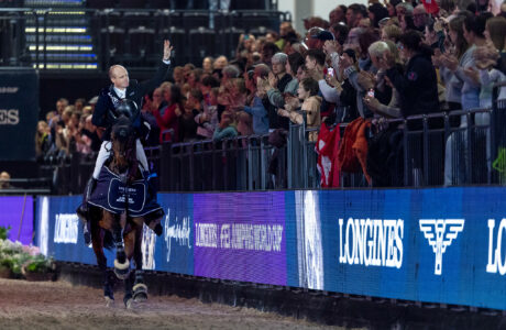 Willem Greve (NED) e Highway TN N.O.P. - vincitori della Longines FEI Jumping World Cup™ 2024/25 - a Lipsia (GER)