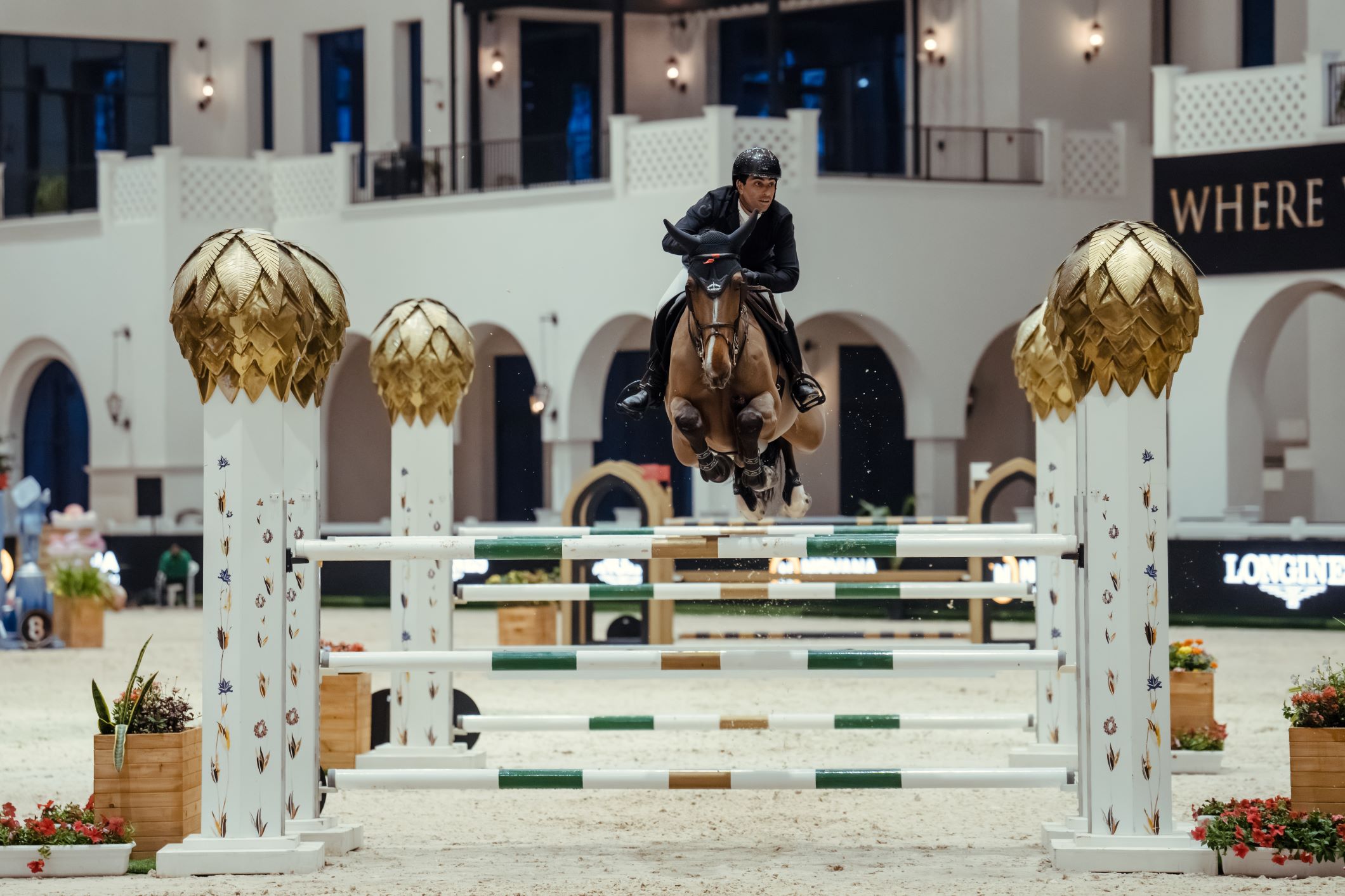 Abdel Saïd all'Al Shira'aa Horse Show 2025