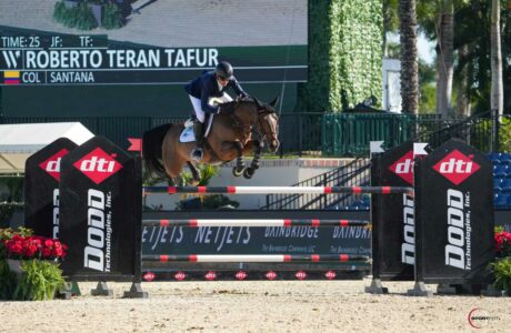 Roberto Teran Tafur ottiene la seconda vittoria nel Dodd Technologies CSI3* da 1,45 m