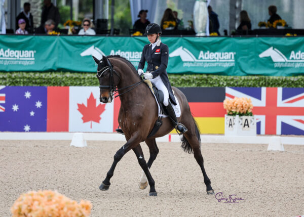 Susan Pape raddoppia nella settimana di apertura della stagione dell'Adequan® Global Dressage Festival 2025