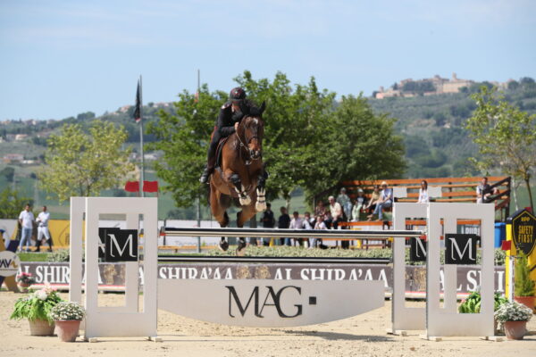 Emanuele Gaudiano al all'Horses Le Lame Sporting Club di Montefalco