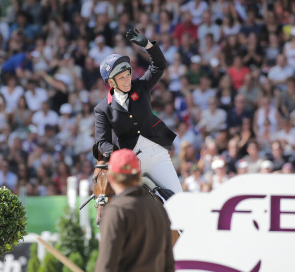 Zara Phillips ai WEG Normandy 2014