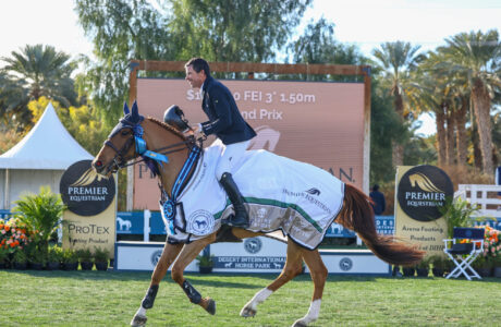 Conor Swail e One Edition sono i numeri uno del Gran Premio Premier Equestrian CSI3* da 117.000 dollari