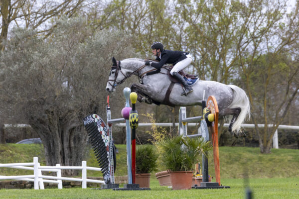Jack Ryan su Dsh Lucky Junior vincitore del Grand Prix del CSI4* del Toscana Tour II 2025