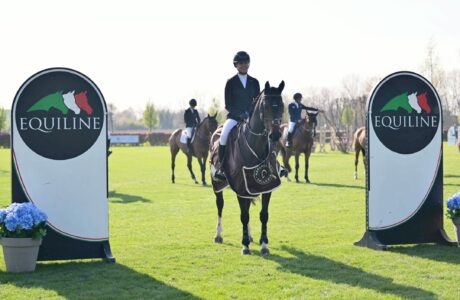 Ellen Whitaker CSI4 H155 FEI LR jump off all'Equieffe Equestrian Centre