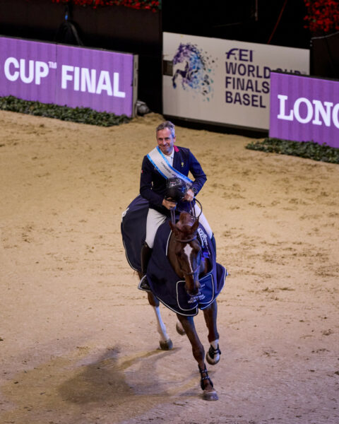 Julien Epaillard (FRA) with Donatello d'Auge